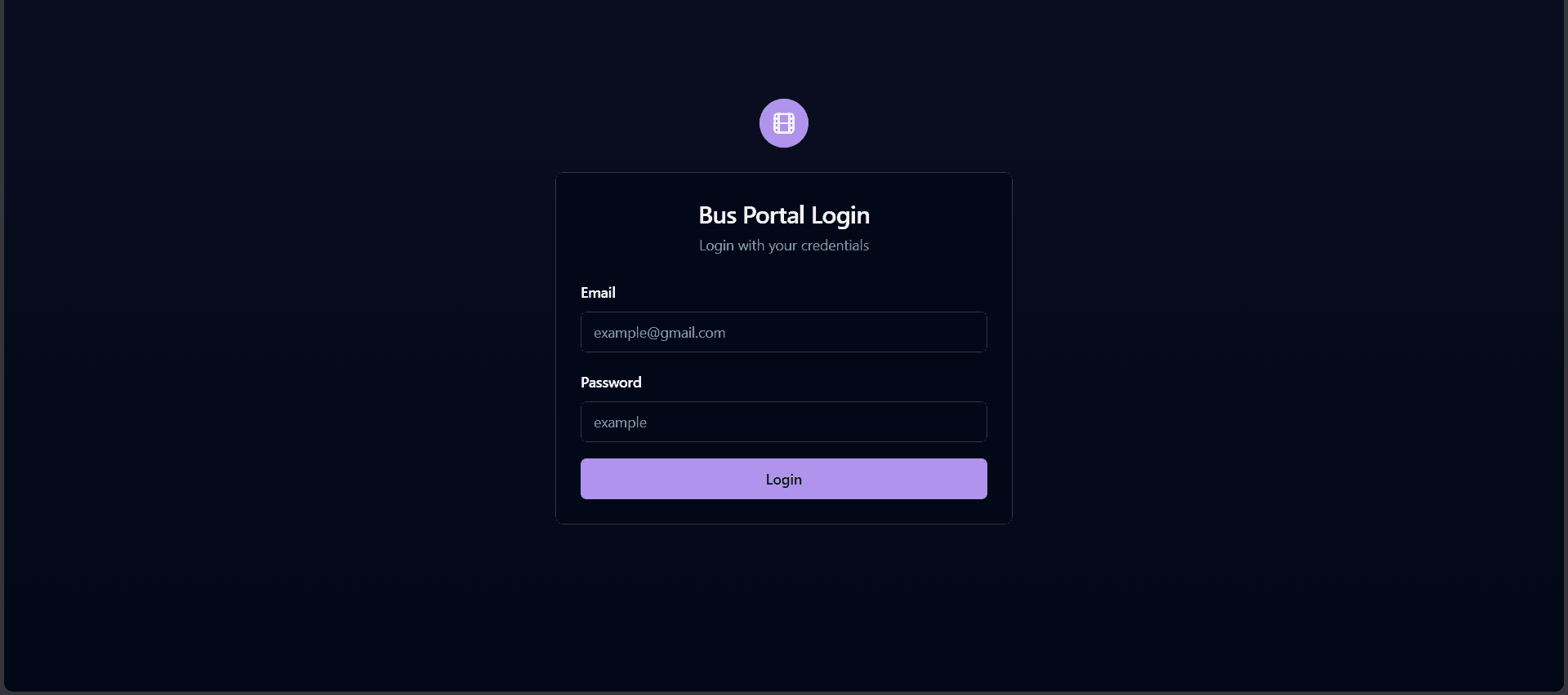 BUS Management System